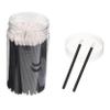 COOLHIYA 100pcs Disposable Lipstick Applicators Black Lip Gloss Wands Makeup Beauty Tools Portable Precise Application for Professional and Home Use view 1