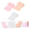 Gogogmee 3Pairs Moisturizing Socks for Dry Cracked Feet Soft Foot Treatment Sleeves for Women for Healing Rough Chapped Skin view 2
