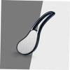 COOLHIYA Foot Polishing File Long Handle Foot Scraper Callus Exfoliation Remover Comfortable Grip Skin Care Tool for Home and Professional Use Black view 4