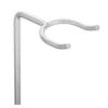 IWOWHERO Alloy Shaver Stand Non-slip Razor Brush Holder for Men Quick Drying Shaving Brush Organizer Razor Storage Rack Space-saving Grooming Tool Holder for Bathroom Countertops view 3