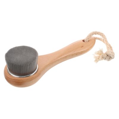 PLAFOPE Soft Handle Face Brush for Deep Cleansing and Blackhead Removal Gentle Facial Exfoliating Scrubber with Ultra Soft Bristles for All Skin Types Ergonomic Design for Comfortable Skin