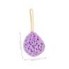 PLAFOPE 36pcs Exfoliating Bath Sponge Honeycomb Shower Poufs with Hanging Design for Gentle Body Scrubbing and Spa Care Soft Washcloths for Full Body Cleaning and Easy Storage view 2