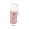 LALADEFIEE Portable Nano Facial Mister USB Rechargeable Face Sprayer Moisturizing Humidifier for Skin Care Soothing Relief Hydration Home Car Office Use Random Color view 2