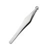 Beatifufu Stainless Steel Nose Hair Tweezer Lightweight Trimmer for Safe Ingrown Hair Removal Design Portable Grooming Tool for Men and Women view 1