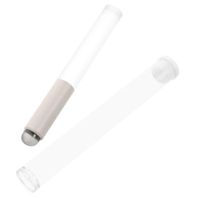 COOLHIYA Transparent Jelly Silicone Lip Brush Round Head Applicator for Lipstick Lip Gloss Balm Mask Concealer Easy to Clean Portable Makeup Tool