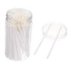 Beatifufu 100pcs Disposable Lip Brush White Makeup Applicators for Precise Lipstick and Lip Gloss Application Convenient Single-use Cosmetic Tools for Regular Beauty and Professional Use view 1