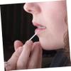 Beatifufu 100pcs Disposable Lip Brush White Makeup Applicators for Precise Lipstick and Lip Gloss Application Convenient Single-use Cosmetic Tools for Regular Beauty and Professional Use view 2