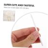 Beatifufu 100pcs Disposable Lip Brush White Makeup Applicators for Precise Lipstick and Lip Gloss Application Convenient Single-use Cosmetic Tools for Regular Beauty and Professional Use view 3