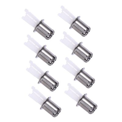 Beatifufu 8pcs Nose Hair Trimmer Replacement Heads Steel Blades Nose Hair Remover Parts for Men and Women Facial Grooming Precision Cutting