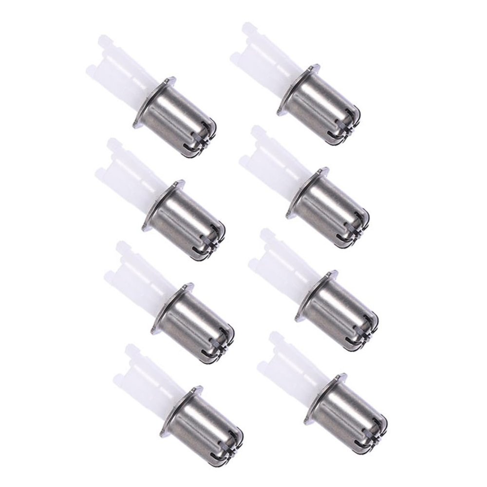 Beatifufu 8pcs Nose Hair Trimmer Replacement Heads Steel Blades Nose Hair Remover Parts for Men and Women Facial Grooming Precision Cutting