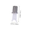 Beatifufu 8pcs Nose Hair Trimmer Replacement Heads Steel Blades Nose Hair Remover Parts for Men and Women Facial Grooming Precision Cutting view 2