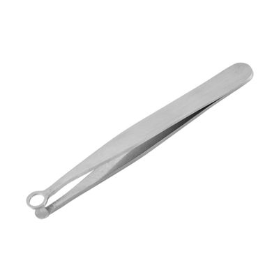 Beatifufu Stainless Steel Nose Hair Remover Tweezer Portable Multi-Function Nose Hair Clip with Ergonomic Handle for Gentle Painless Trimming and Brow Grooming and Lightweight for Home Use