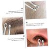 Beatifufu Stainless Steel Nose Hair Remover Tweezer Portable Multi-Function Nose Hair Clip with Ergonomic Handle for Gentle Painless Trimming and Brow Grooming and Lightweight for Home Use view 3