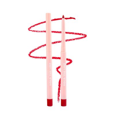 Kara Beauty Hold the Line Long Lasting Lip Liner - Lip Liner Pencil with Built-In Sharpener, Camellia Oil-Infused Lip Pencil for Lipstick, Makeup (ROUCE)