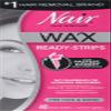 Nair Hair Remover Wax Ready Strips, Face and Bikini Hair Removal Wax Strips, 40 Count (Pack of 2) view 2