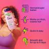 Nair Body Cream Hair Remover, Soothing Aloe and Water Lily, Dermatologist Tested Body Hair Removal Cream, with Evolved Ingredients, 12 Oz (Pack of 2) view 3