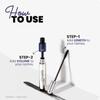 Double Trouble Volumizing and Lengthening Mascara Mascara for Women | Long Lasting (Black) view 4
