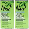 Nair Bikini Cream with Green Tea Sensitive Formula, 1.7 Ounce (Pack of 2) view 1