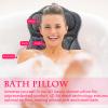 Bathtub Pillow with Suction Cups - Back Support Bathtub Cushion, Spa Bath Pillows, Spas Bath Pillows Support, Breathable 4D Shower Pillow | Skin-Friendly Tub Cushion for Neck, Back, Relaxation, Spa view 2
