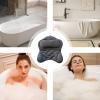 Bathtub Pillow with Suction Cups - Back Support Bathtub Cushion, Spa Bath Pillows, Spas Bath Pillows Support, Breathable 4D Shower Pillow | Skin-Friendly Tub Cushion for Neck, Back, Relaxation, Spa view 4