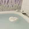 Bath Bombs -2 Heart Shape with Lavender Flowers view 2