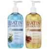 Satin Smooth Post Wax Oil, Wax Residue Remover + Satin Smooth Pre-Wax Cleanser, Skin Waxing Prep & Afterwax Care Duo, 16 fl oz view 1