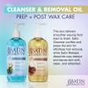 Satin Smooth Post Wax Oil, Wax Residue Remover + Satin Smooth Pre-Wax Cleanser, Skin Waxing Prep & Afterwax Care Duo, 16 fl oz view 3