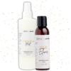 BASK & LATHER Hydrating Hair Mist (8 oz) & Elixir Oil (4 oz) Bundle  Leave-In Conditioner + Jamaican Black Castor Oil for Growth, Moisture, Detangling, Scalp Relief & Strength view 1