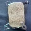 5pcs-Pack Natural Loofah Sponge Bath Scrubbers - Gentle Body Exfoliators for Men & Women, Ideal for Kitchen/Bathroom Cleaning view 2