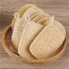 5pcs-Pack Natural Loofah Sponge Bath Scrubbers - Gentle Body Exfoliators for Men & Women, Ideal for Kitchen/Bathroom Cleaning view 3