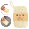 5PCS Natural Real Loofah Dish Scrubber Convenient Dish Pot Washing Cloth Quick Drying Loofah Cleaning Pad view 3