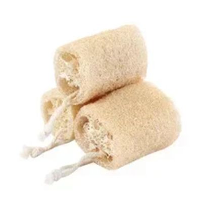 3pcs Organic Loofah Sponge Natural Loofah Sponge Organic Loofah Organic Sponge Bathtub for Shower Scrubbing and Kitchen Cleaning