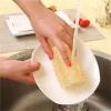 1pc Natural Loofah Luffa Sponge Non-Stick Long Body Shower Sponge Good Absorbency Ecological Planting Pot Brush Bath Kitchen(35-40cm) view 2