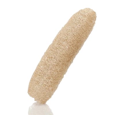 1pc Natural Loofah Luffa Sponge Non-Stick Long Body Shower Sponge Good Absorbency Ecological Planting Pot Brush Bath Kitchen(20-25cm)