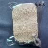5pcs-Pack Natural Loofah Sponge Bath Scrubbers - Gentle Body Exfoliators for Men & Women, Ideal for Kitchen/Bathroom Cleaning view 2