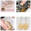 3 Pieces Multi Natural Loofah Washing Brushes Luffa Loofa Bath Body Shower Sponge Kitchen Cleaing Scrubber Bathroom Accessories(1pc) view 4