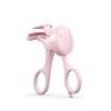 2025 C-Shape Heated Eyelash Curler - 24H All-Day Hold, 3-Temp Settings, 5S Fast Heat, USB Rechargeable, Frameless Wide-Angle Design with Heat-Resistant Silicone (Pink) view 1