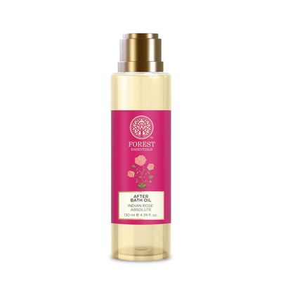 Forest Essentials After Bath Oil Indian Rose Absolute 200ml (Bath Oil)