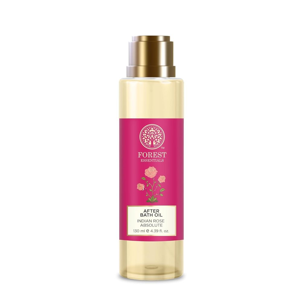 Forest Essentials After Bath Oil Indian Rose Absolute 200ml (Bath Oil)