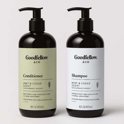 Goodfellow Conditioner And Shampoo, Moroccan Mint & Cedar Scent - Warm, Aromatic & Woodsy - 16 fl oz (Bundle of 2)