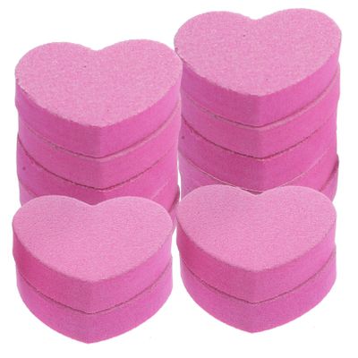 Beatifufu 50 Pcs Double-Sided Buffer Block Nail Files for Manicure Washable Sponge Sanding Block with Fine Grit Abrasion-Resistant Nail File