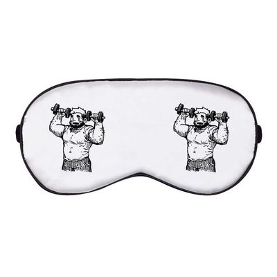 Azeeda 'Guy Lifting Weights' Sleep/Travel Eye Mask (EY00033288)