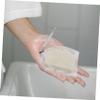 Beatifufu 8PCS Foaming Nets Soap Saver Pouches Exfoliating Mesh Soap Bags with Drawstring for Facial Cleansing for All Ages Deep Gray view 3