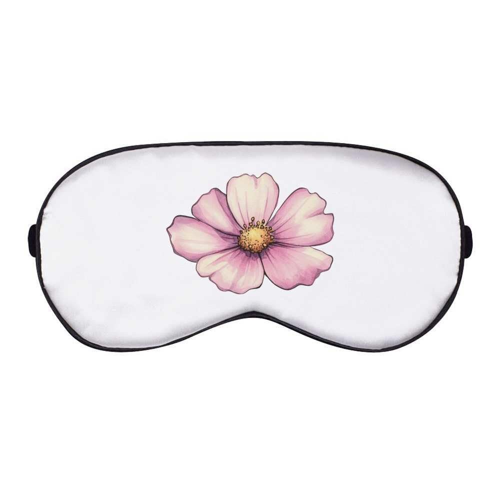 Azeeda 'Cosmos Flower' Sleep/Travel Eye Mask (EY00033418)