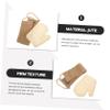 Beatifufu Exfoliating Back Scrubber with Dual-texture Jute Bath Gloves and Long Jute Towel Gentle Body Scrubbers for Women Shower Spa Deep Cleansing and Dead Skin Removal view 2