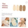Beatifufu 4Pcs Deep Exfoliating Shower Bath Gloves for Body Scrubbing and Dead Skin Removal Rich Foaming Spa Gloves for Back and Full Body Cleansing Lightweight and Portable Bathing view 3