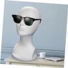 Mikinona Female Foam Mannequin Head Display Stand Wig Holder Hat Stand for Sunglasses Scarf Display Realistic Lifelike Texture Practical Use view 2