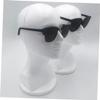 Mikinona Female Foam Mannequin Head Display Stand Wig Holder Hat Stand for Sunglasses Scarf Display Realistic Lifelike Texture Practical Use view 3