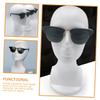 Mikinona Female Foam Mannequin Head Display Stand Wig Holder Hat Stand for Sunglasses Scarf Display Realistic Lifelike Texture Practical Use view 4