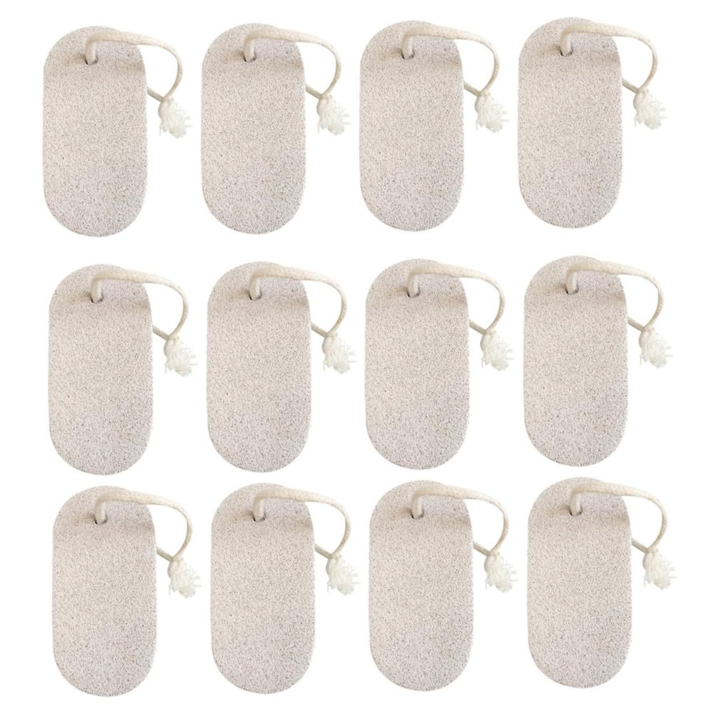 Beatifufu 20PCS Volcanic Stone Foot Files Callus Removers Lightweight Exfoliating Rubbing Stones for Dead Skin Removal Pedicure Tool for Smooth Feet Care